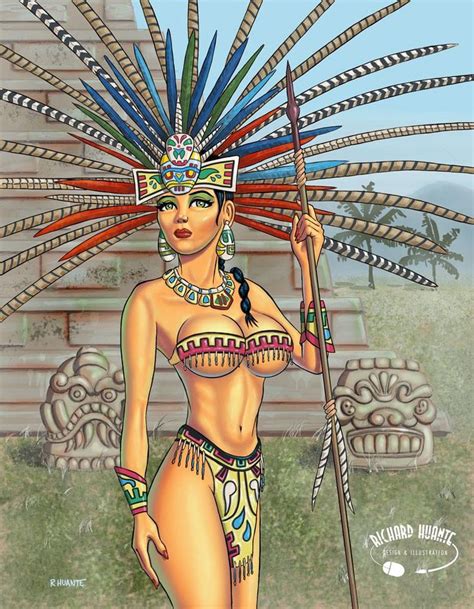 aztec dreams by richard huante digital artist in 2023 aztec art mexican culture art aztec