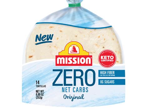 Mission Foods Launches Keto Certified Mission Zero Net Carbs Tortillas To Help You Meet Your