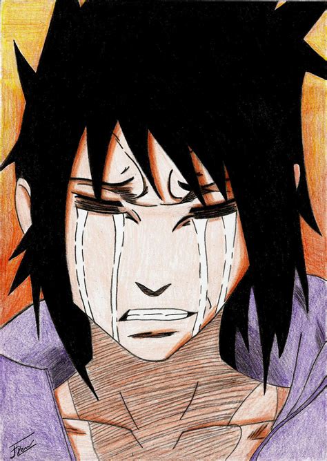 Sasuke Uchiha Crying By Frankyotaku94 On Deviantart