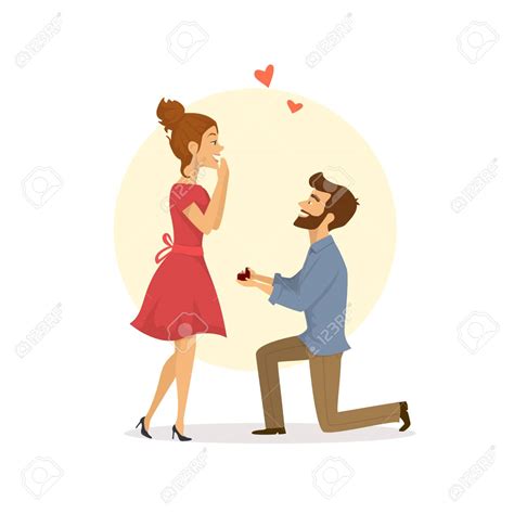 Man Proposing To Woman Clipart 10 Free Cliparts Download Images On