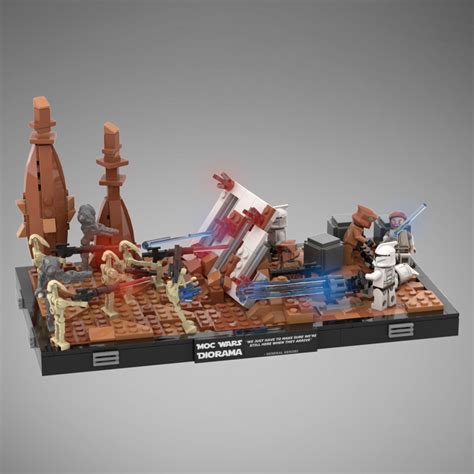 Lego Moc Landing At Point Rain Diorama Collection The Clone Wars
