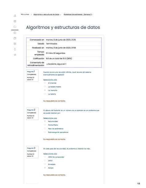 Examen Arboles Algoritmos Y Estructura De Datos Studocu