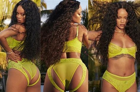 Rihanna Oozes Sex Appeal As She Flaunts Her Enviable Curves In Sexy Lingerie Photos Nigeria