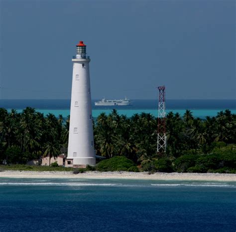 Lighthouse Minicoy Island Lakshadweep