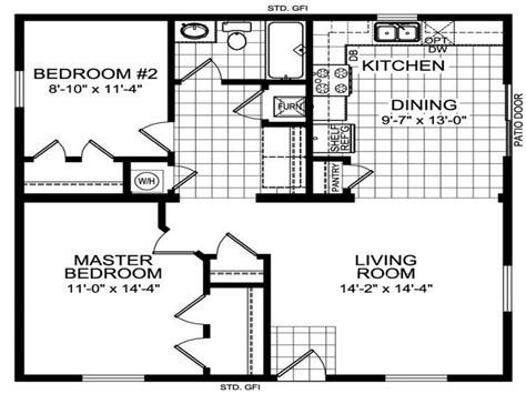 Home Plan Design 20 X 40 14 X 40 Floor Plans 30 40 House Floor Plans
