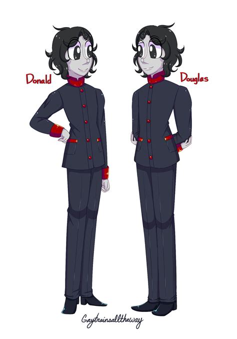 Donald And Douglas Reference Sheet By Gaytrainsalltheway On Deviantart