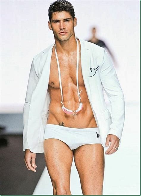 Miguel Iglesias For Dirk Bikkembergs And Dsquared Milan Fashion Week