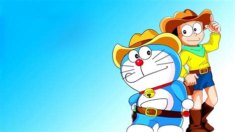 Doraemon Nobita Cowboy Picture Doraemon Nobita Cowboy Wallpaper