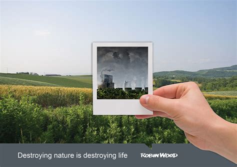 Destroying Nature Is Destroying Life Affiche On Behance