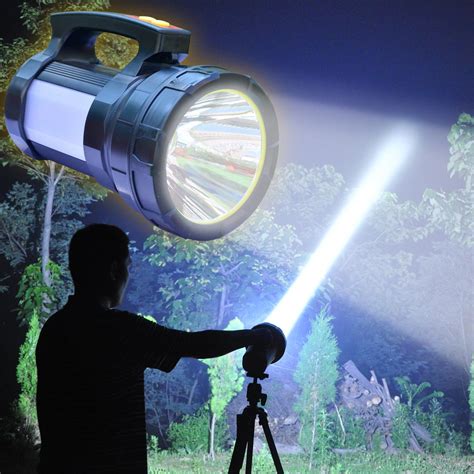Super Bright Searchlight Handheld Portable Spotlight Rechargeable led