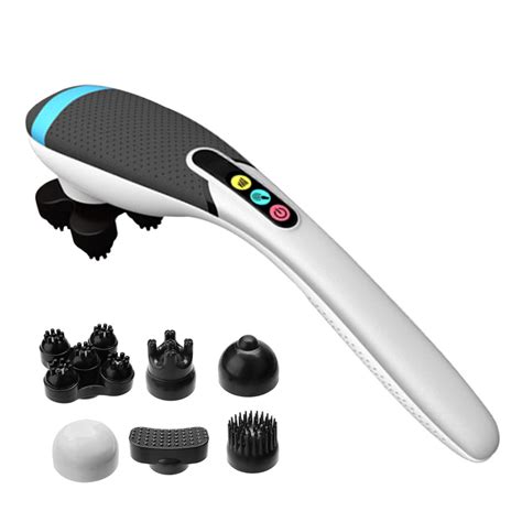 Wireless Electric Massager Handheld Back Neck Foot Body Vibrating Pain Relieve Therapy Machine