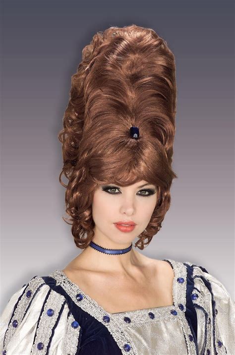 With regards to the beehive of janice rand from star trek: 60's 70's Retro Beehive Wig Tall Hair Victorian Queen ...