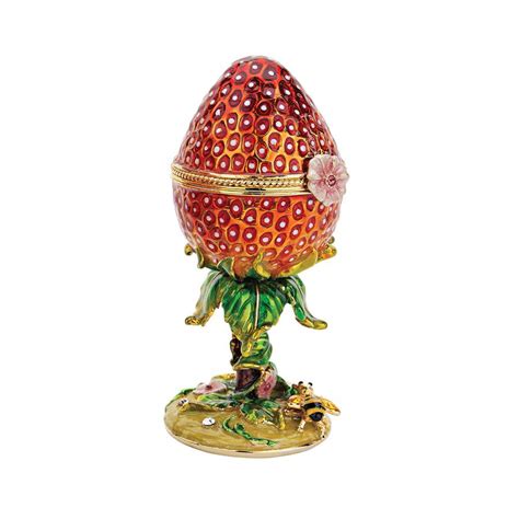 Design Toscano Garden Treasures Collection Romanov Style Enameled Egg