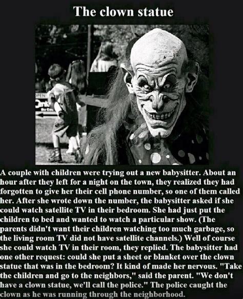 Never Trust Clownsever Scary Horror Stories Short Creepy Stories Short Scary Stories