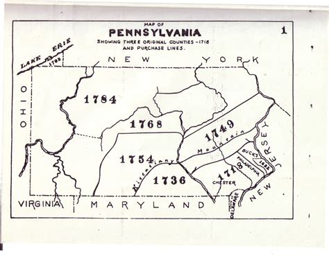 Civil War Blog Historical County Maps Of Pennsylvania