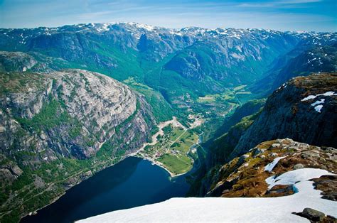 A Great View Of Lysebotn Norway Great View Norway Europe Travel