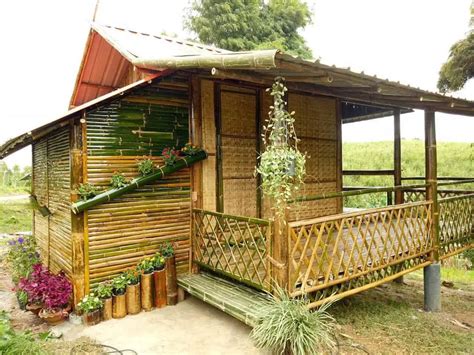 Photos Of A Beautiful Native House Made Of Bamboo Plus Bamboo D Cor