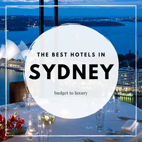 The Best Hotels In Sydney Australia From Budget To Luxury Thinkmaverick