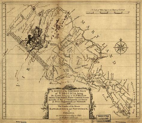A Survey Of The Northern Neck Of Virginia Encyclopedia Virginia