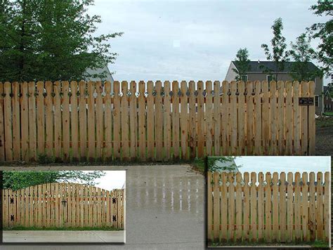 Standard Runner Spaced Modern Picket Fence By Elyria Fence