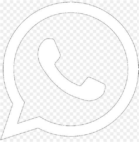 Logo Whatsapp Branco Png Icone Whatsapp Png Branco Png Image With