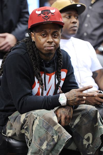Lil Wayne Feels The Heat In Miami