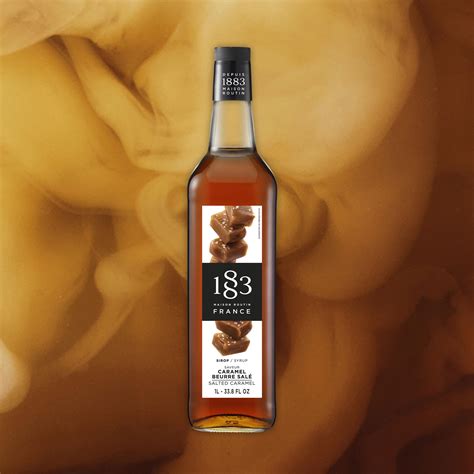 1883 Salted Caramel Syrup 1L Gourmet Syrups 1883 Maison Routin