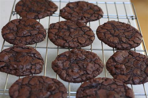 Ghirardelli Brownie Cookies Made From Brownie Mix