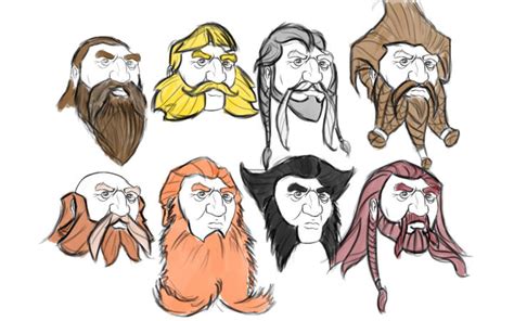 Dwarf Beard Sketches By Faisca2 On Deviantart