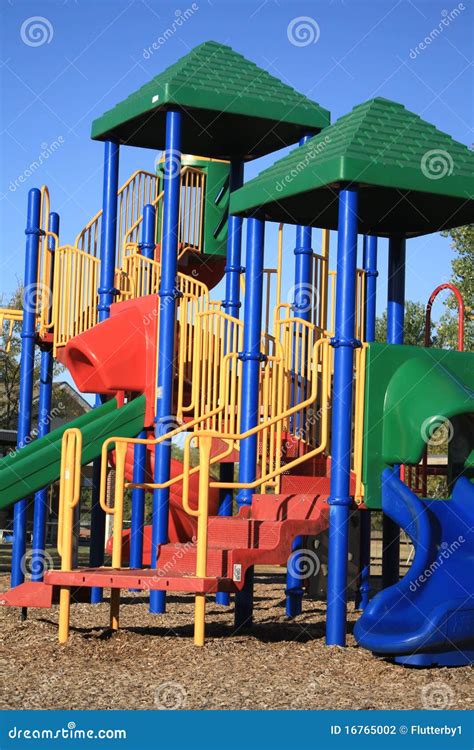 Colorful Playground Equipment Stock Photo Image Of Playground Play