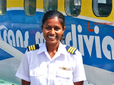 First Female Maldivian Float Plane Pilot