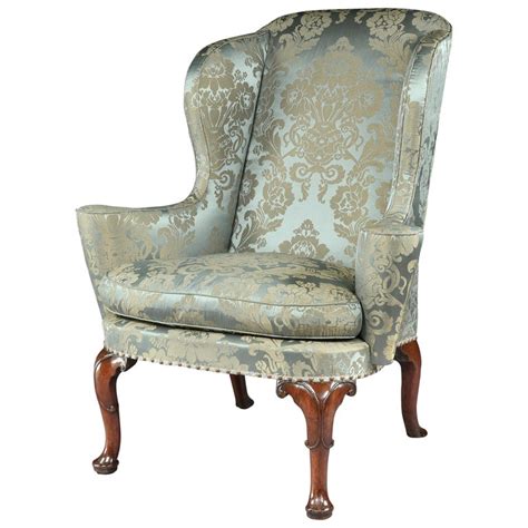 18th Century Queen Anne Walnut Wing Chair For Sale At 1stdibs