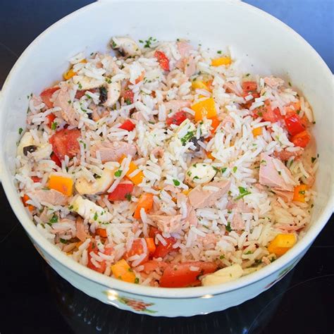 Recette Salade De Riz IG Bas Facile Rapide