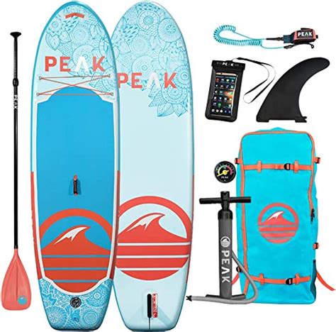 Peak Paddle Boards Yoga Fitness Inflatable Stand Up Paddle Board
