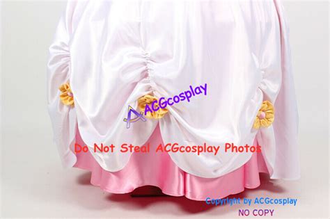 Wedding Peach Momoko Hanasaki White Uniform Cosplay Costume Dress With Headwear Ebay