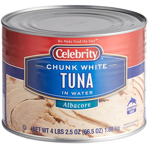 Celebrity 665 Oz Chunk White Albacore Tuna 6case