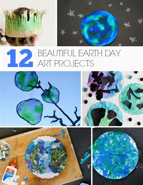 12 Beautiful Earth Day Art Projects For Kids Projects For Kids Art