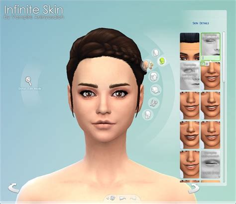 Infinite Skin By Vampireaninyosaloh At Mod The Sims