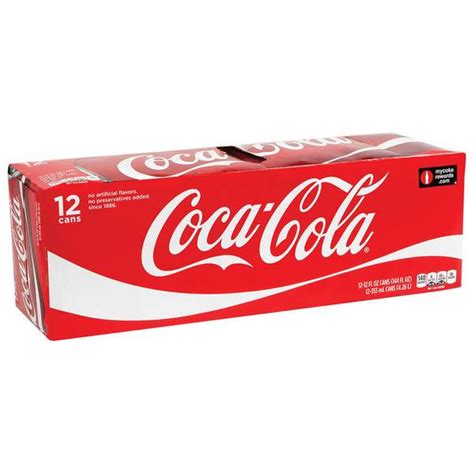 Coca Cola 12 Pack 12 Oz Classic Cans 5232 115583 117559 Blain S Farm And Fleet