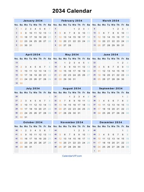 Printable Yearly Calendar 2023 Calendar 2023 Free Printable