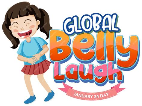 Premium Vector Global Belly Laugh Day Banner Design