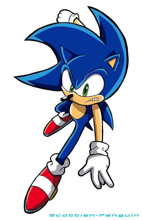Sonic The Hedgehog Sonic X Render By Scottish Penguin On Deviantart
