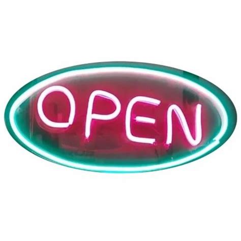 Led Acrylic Neon Sign Board For Advertising At Rs 800piece In New