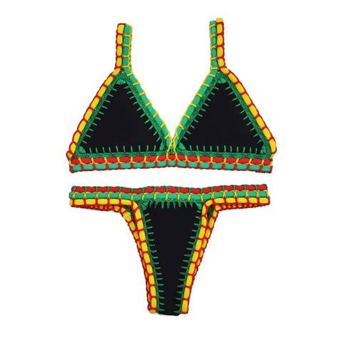 Beautiful Rasta Bikini 🇨🇬 𝐏𝐇 Sebadeanquin Swimwear Sw Kiini