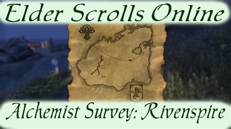 Alchemist Survey Rivenspire Elder Scrolls Online YouTube
