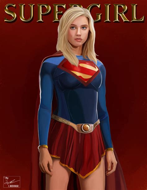 Supergirl Digital Painting By Frostdusk On Deviantart