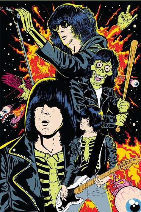 Ramones Poster Fotos De Banda De Rock Carteles De Banda Fotografía