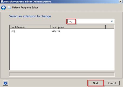 Registry Key To Set Default Program For Certain File Type Windows 7