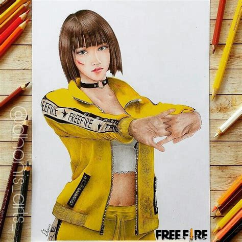 Grab weapons to do others in and supplies to bolster your chances of survival. Kelly Free Fire | °Desenhistas Do Amino° Amino