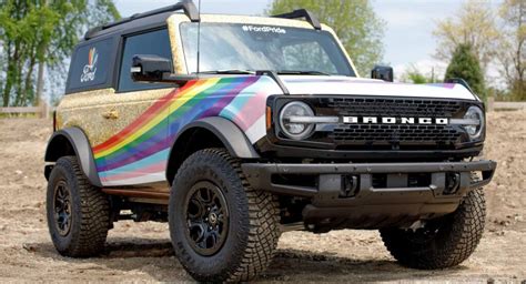 Fords Brightly Colored Bronco Will Be Showcased At Detroits Motor